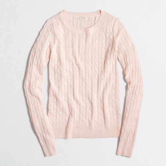 J. Crew Cable Knit Wool Cashmere Pullover Sweater - XS 85963 - Picture 6 of 6